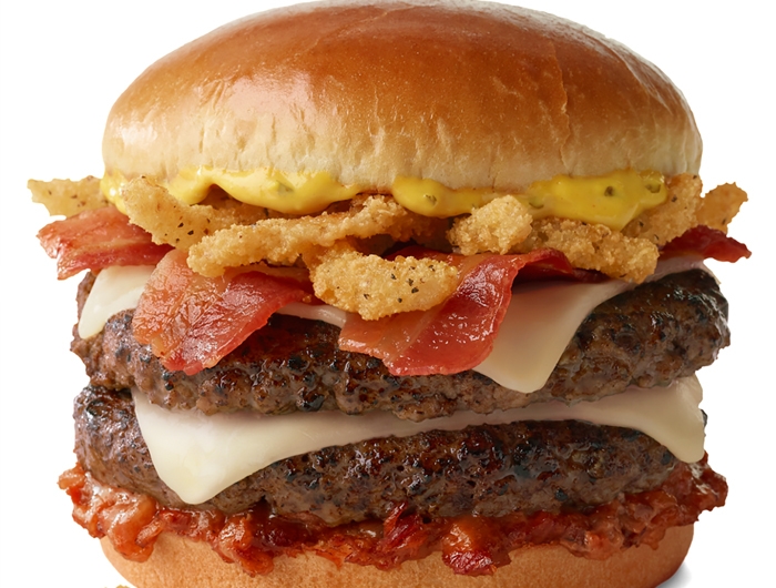 mcdonald's double bacon smokehouse burger